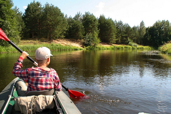 Rafting on the Stviga