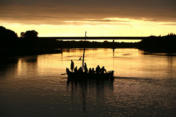 Rafting on the Stviga