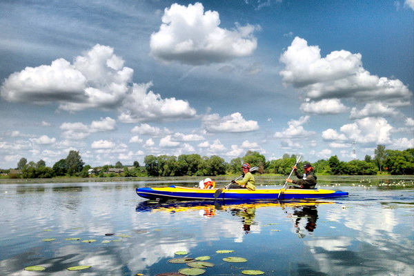 Rafting on the Stviga