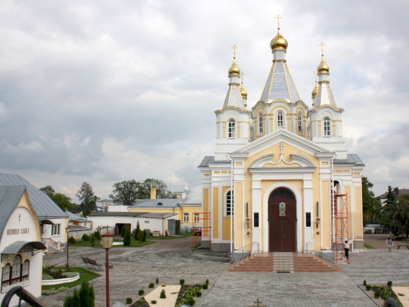 The Cathedral of Alexander Nevsky in Kobrin