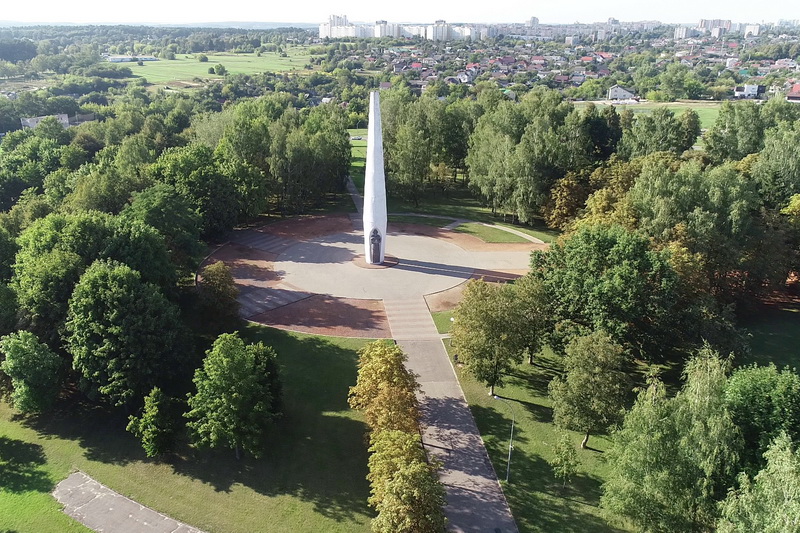 The memorial complex of the 850 anniversary of the Grodno