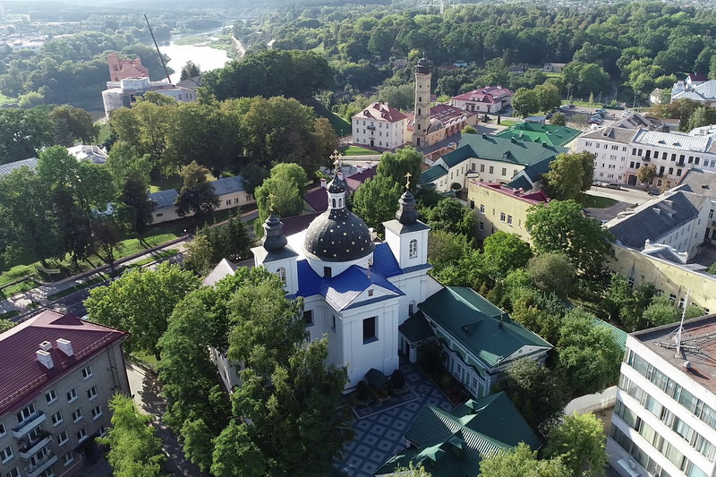 The monastery of bazilian in Grodno