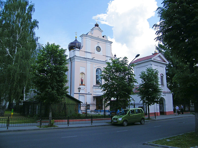 Пинский ансамбль монастыря бернардинцев с Варваринской церковью