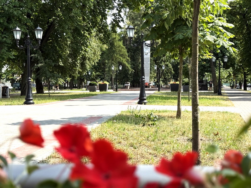 Плошча Свабоды ў г. Брэст