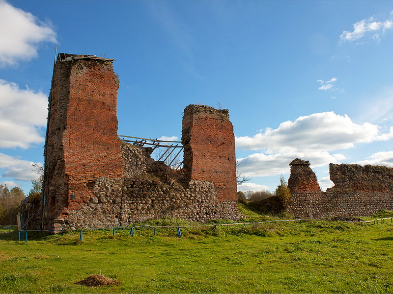 The ruins of the castle Krevo