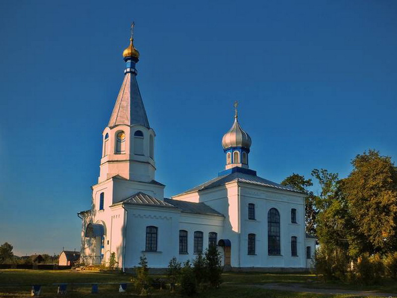 Church of Krestovozdvizhenskaya in Oranchicy