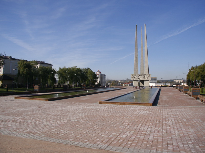 Площадь Победы в г. Витебск