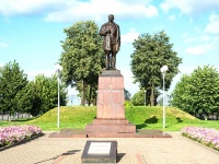 The monument K.S.Zaslonov
