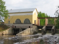 Строение Лепельской ГЭС