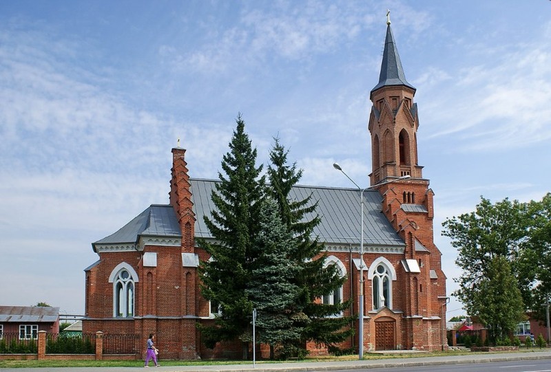 Catholic church of the Holy Trinity in Rechitsa