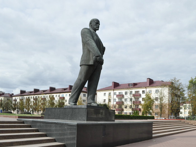 V.I.Leninu”s monument in Bobruisk