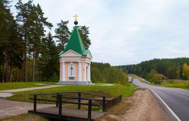 Мемарыяльная капліца ў памяць пра Айчынную вайну 1812 г. у в. Салтанаўка