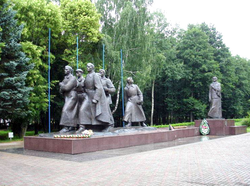 The monument to the Soviet patriot mother