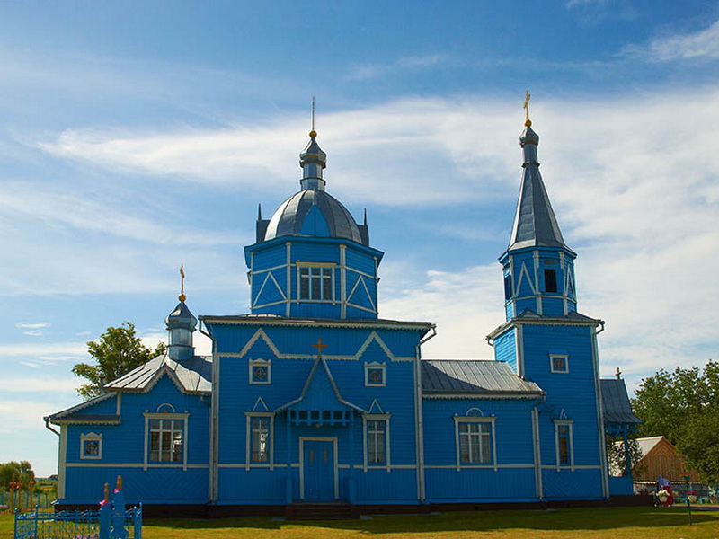 Church of holy trinity in Belousha