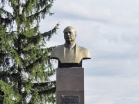 The monument to Jakub Kolas in Nikolaevschizna