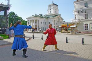 Sightseeing tour of Minsk with animation
